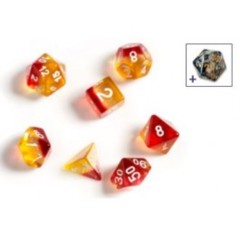 Sirius Dice: Yellow, Red, Transparent